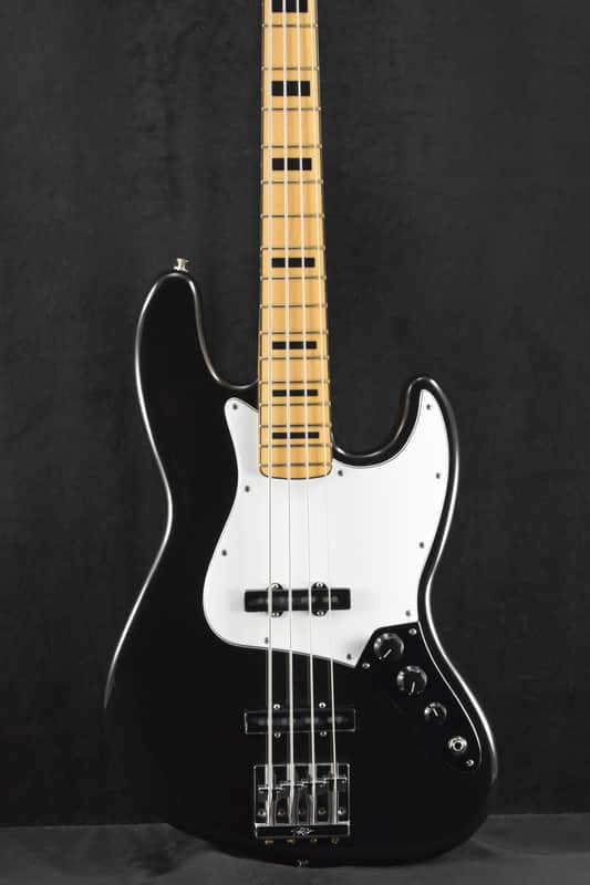 Fender Geddy Lee Jazz Bass Black Maple Fingerboard image 1
