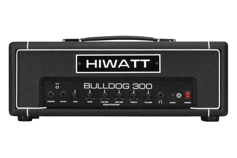 Hiwatt Bulldog 300 Head - 300W Bass Head image 1