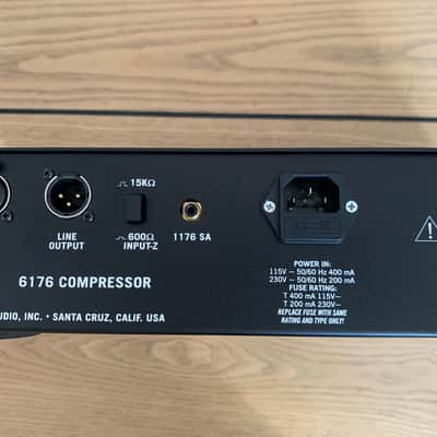 Universal Audio 6176 preamplifier / compressor image 6
