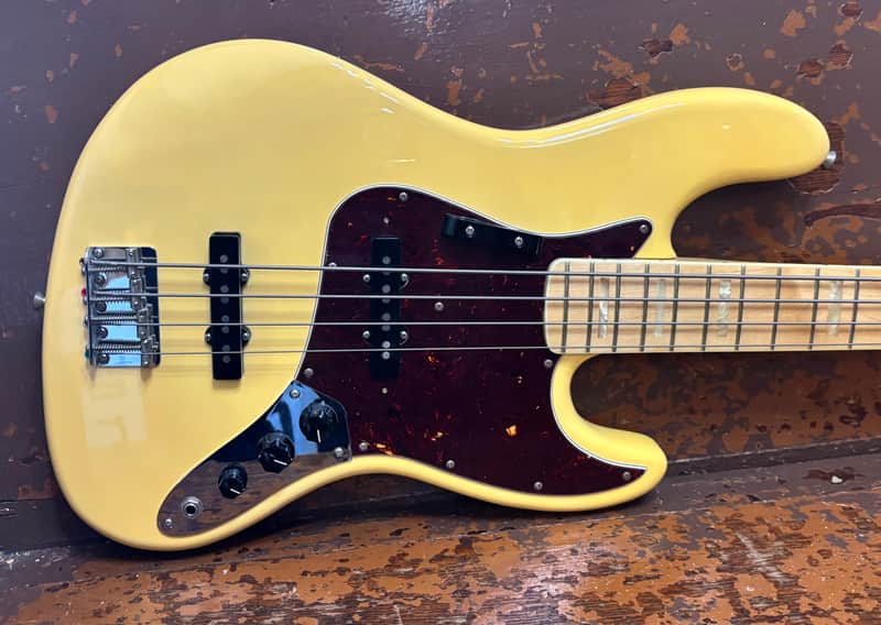 2019 Fender American Original '70s Jazz Bass - Vintage White, w/OHSC and Case Candy! image 1