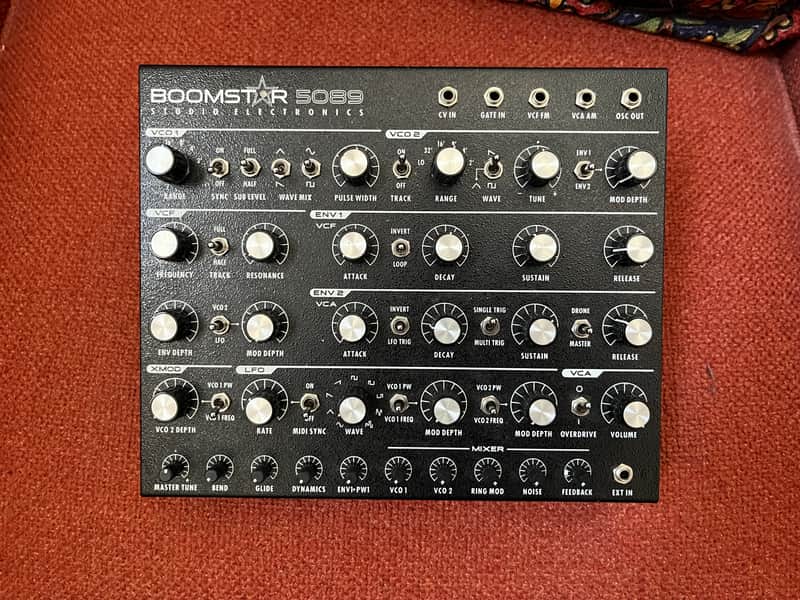 Studio Electronics Boomstar 5089 Desktop Analog Synth 2010s - Black image 1