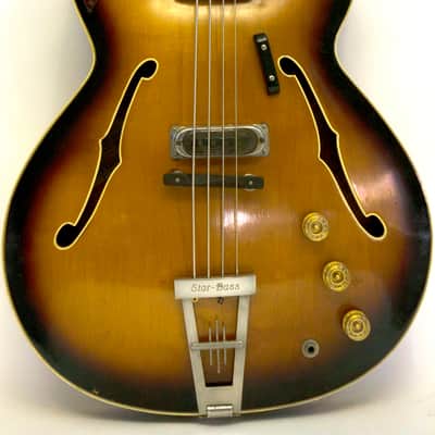 Framus Star Bass (Bill Wyman)  ca. 1966 Sunburst image 1