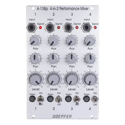 Doepfer A-138p Eurorack Performance Mixer Input Module image 2