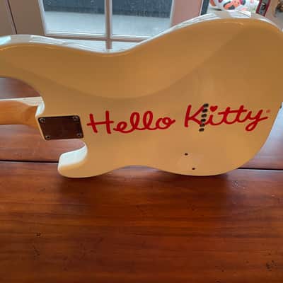 Fender Web Exclusive - Squier Hello Kitty Stratocaster - 2024 50th Anniversary Limited Edition, White image 6