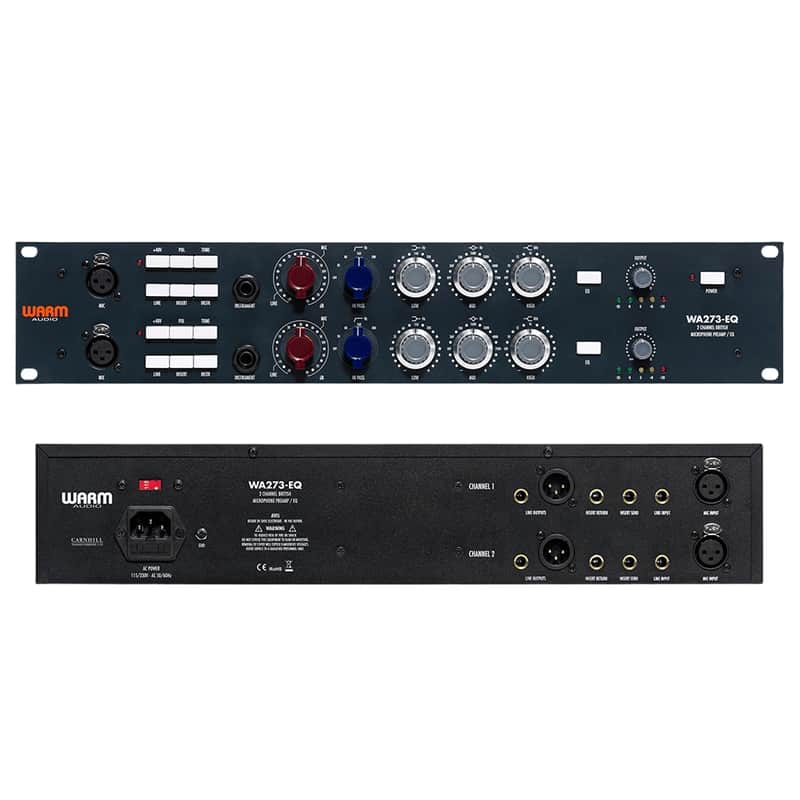 Warm Audio WA273-EQ Dual Channel Microphone Preamp + EQ image 1