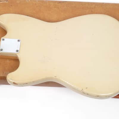 1957 Fender Musicmaster - Desert Sand - Anodized Pickguard - V Neck Profile image 7