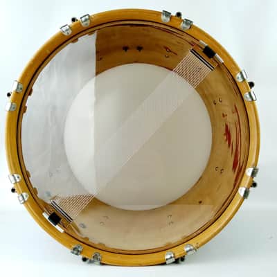 *Kent Champion 10x14" Marching Snare Drum 2Ply Maple+Wood Hoops Vintage 60s USA* image 9