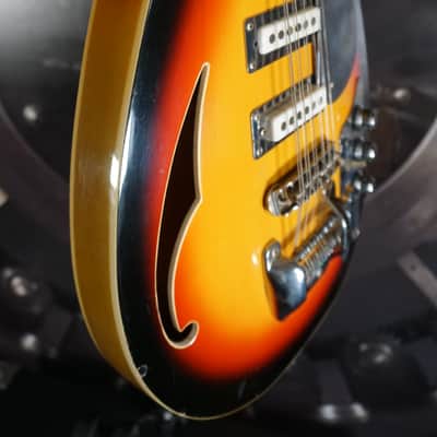 Vox Mark XII Acoustic 1966 - Sunburst 12-String Electric Guitar image 12