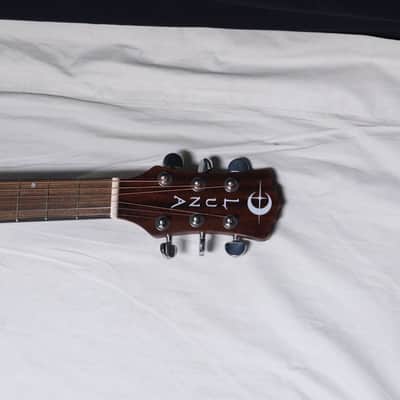 LUNA Wabi Sabi FOLK acoustic electric GUITAR new - SOLID SPRUCE TOP w/ Hard Case Bild 5