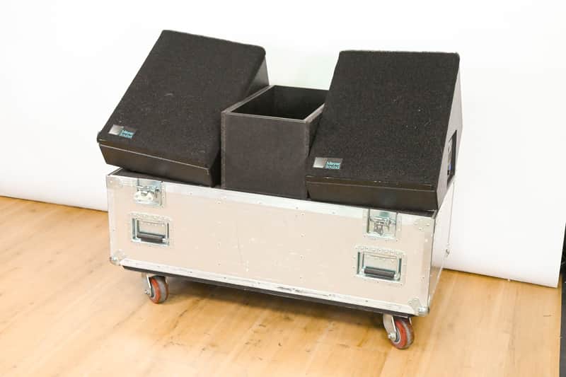 Meyer Sound UM-1P 12" Powered Stage Monitor Speaker (PAIR) w/ Road Case CG011K8 *ASK FOR SHIPPING* image 1