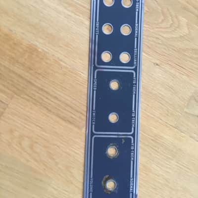 Vox AC30 JMI control panel 1963-1965 - Grey plate image 2