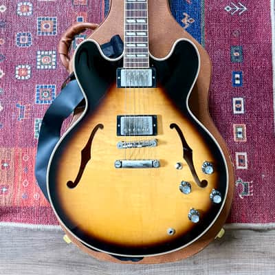 2021 Gibson ES-345 – Vintage Sunburst + Original Gibson Hardshell Case Included image 1