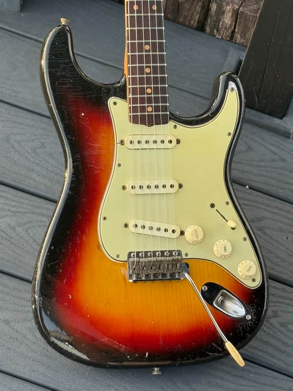 Fender Stratocaster 1963 - the perfect 'burst w/all Stevie Ray Vaughan features ! image 1