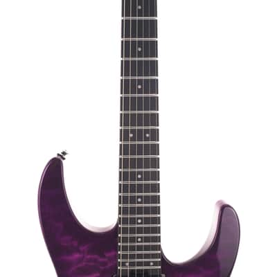 Charvel Pro-Mod Plus Dinky DK24 HH HT E QM 2026 - Present - Violet Radiance 3118gr image 3