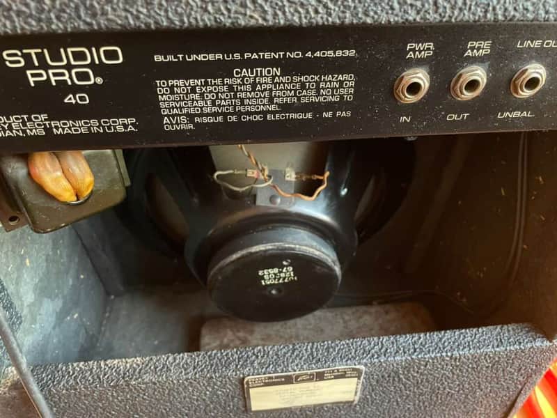 Peavey Studio Pro 40 1x12" Guitar Combo 1980s - Black image 1