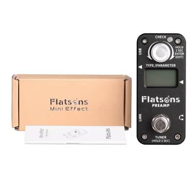 Flatsons Preamp Pedal with Overdrive/Heavy Metal Distortion/Clean Toner/Tuner Effect,price include the import duty for US buyer image 6