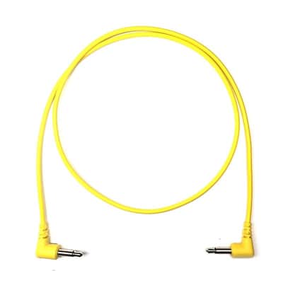 Tendrils Cables Right Angled Eurorack Patch Cable (60cm - Yellow) 6 Pack image 3