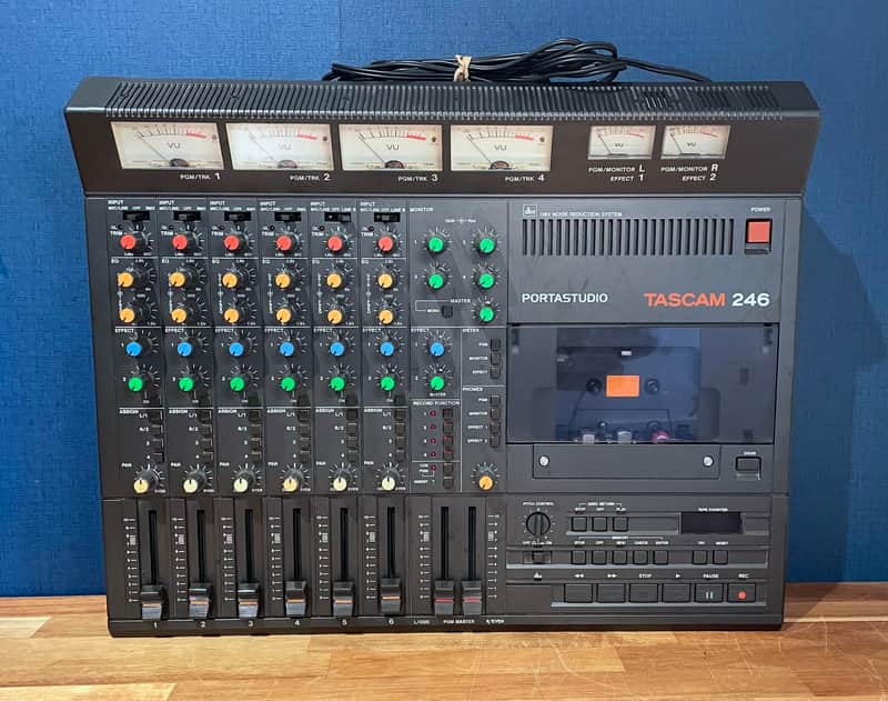 TASCAM Portastudio 246 4-Track Cassette Recorder | Reverb