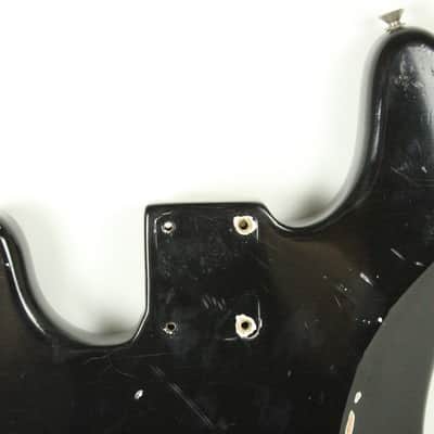 1966 Fender Precision Bass Body Black Re-Fin 1960's Vintage PBass image 19