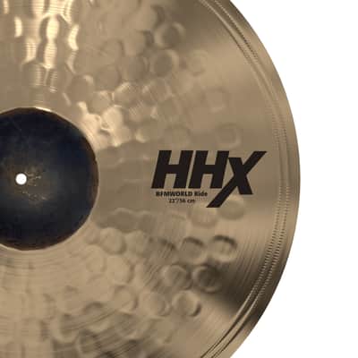 SABIAN 22" HHX BFM World RIDE image 5