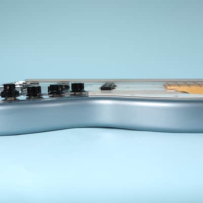 Mike Lull M5V Jazz Electric Bass 5 String Lake Placid Blue with Case image 21