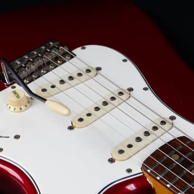 1965/1966 Fender Stratocaster - Candy Apple Red image 7