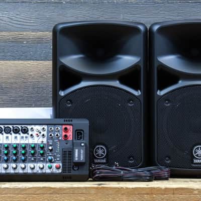 Yamaha StagePas 400BT 400W (200W+200W) 8" Woofer Portable PA System w/Bluetooth image 9