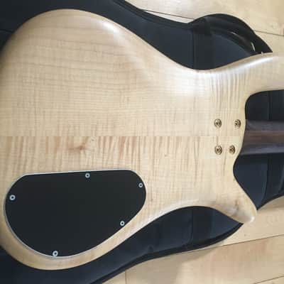 Warwick Streamer LX 4 Left Handed 1998 Flamed Maple Oil Finish image 13