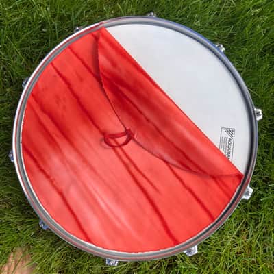 14" single layer Drum Bunny cloth drum cover - dampener - partial mute - compare to Drum Tortillas - Quesadilla - Big Fat Snare image 2