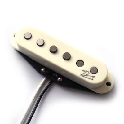 Fuzzy Duck™ Gold Series Single Coil Pickups for Stratocasters (Bridge) - Vintage White without Logo image 1