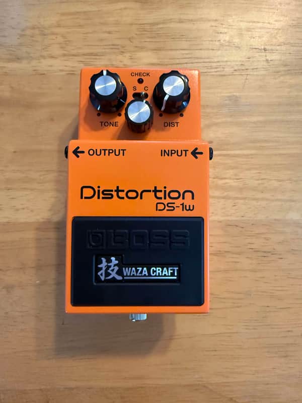 Boss DS-1W Distortion Waza Craft 2022 - Present - Orange image 1