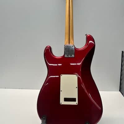 1984 - 1987 Fender Contemporary Stratocaster Kahler Spyder Candy Apple Red image 5