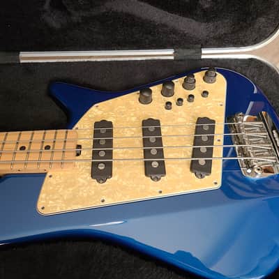 Ernie Ball Music Man Big Al 4SSS 2011 - Pearl Blue image 18
