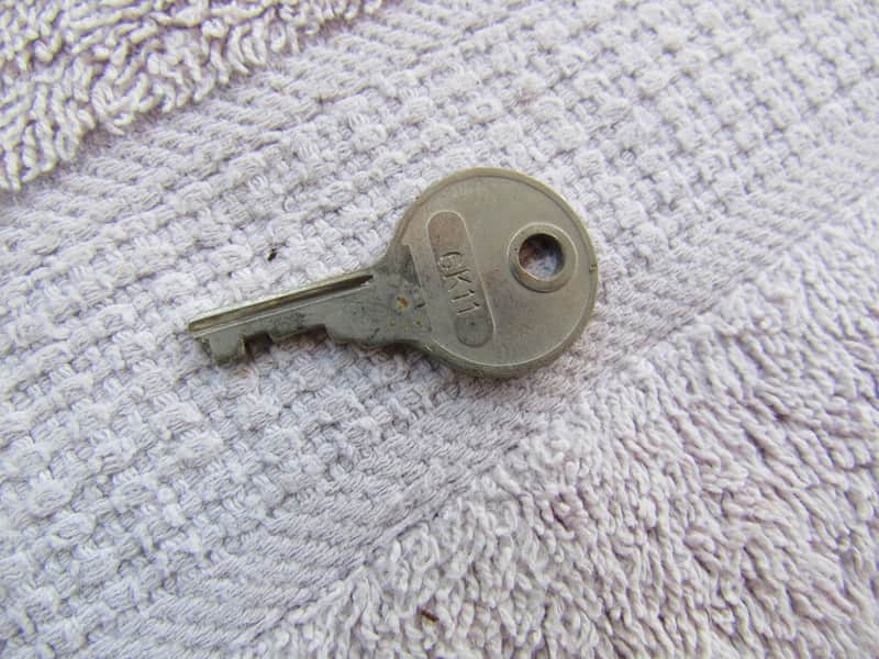 Vintage Key For 1950's Gibson/Lifton Case Cool Key That WORKS! Great Case Candy Vintage Case Key For Gibson Hardshell Cases image 1
