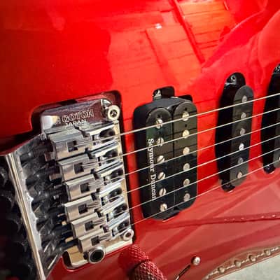 Charvel MJ San Dimas Style 1 HSS FR M Metallic Red Electric Guitar image 3