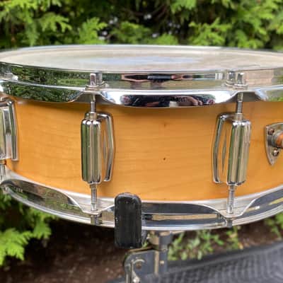 Tama 14x5 King Beat Superstar KG NO. 9605 in Natural Maple Snare Drum Made in Japan Vintage 70s 80s Kingbeat image 3