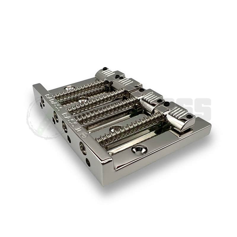 Leo Quan Badass II Bass Bridge - Nickel image 1