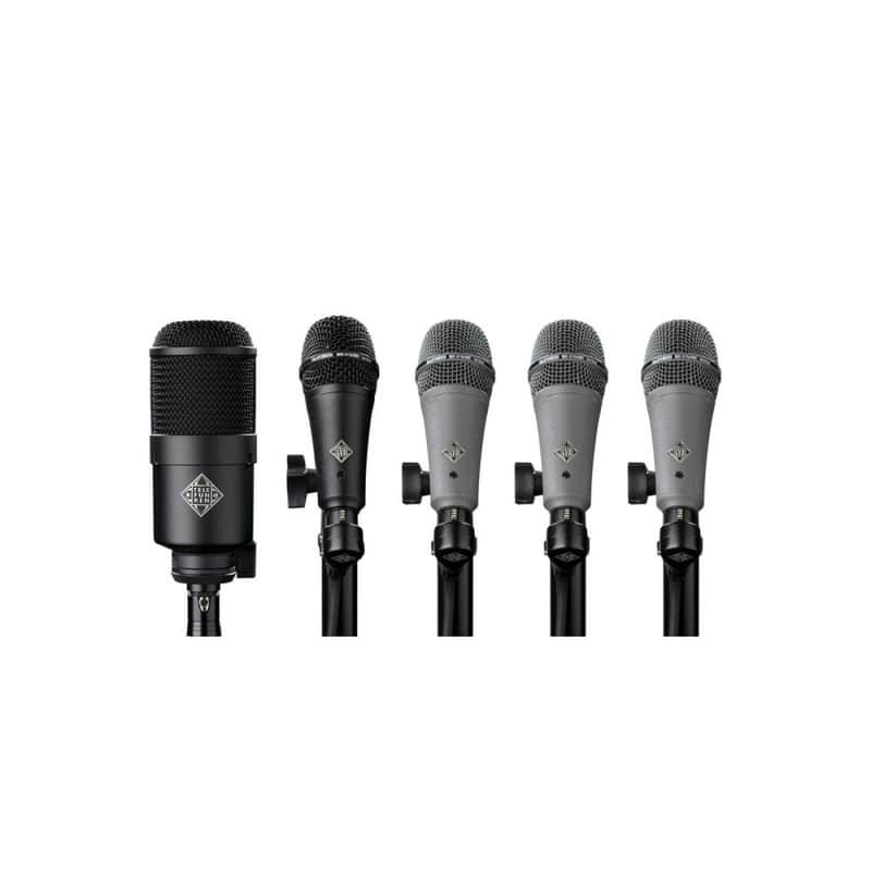 Telefunken DD5 5-Piece Dynamic Drum Microphone Package image 1