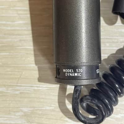 Vintage 1960’s Shure Model 570 Dynamic Microphone image 4