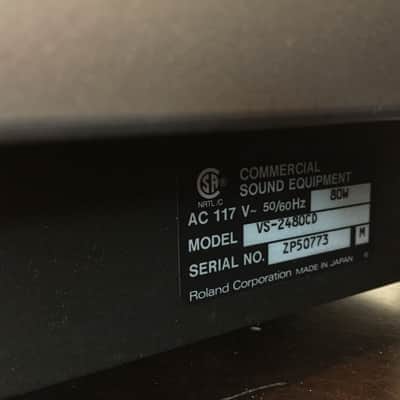 Roland VS-2480 CD OS 2.5 160GB - FOR PARTS or Repair - NOT WORKING - image 7