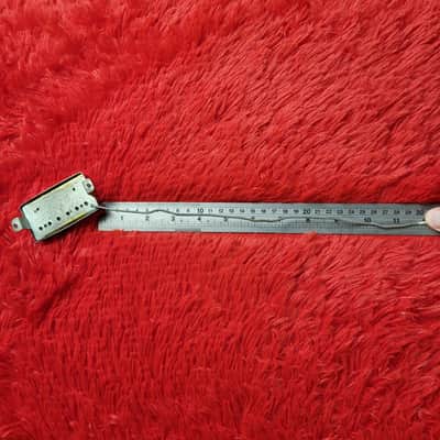 Unknown Brand Pair of Chrome Covered "Faux Buckers" Humbuckers - Possibly 1970's - 2000's - 2.98K and 3.06K - Ceramic Magnet - 49.5mm Pole Spacing - Possibly From Japan MIJ image 17