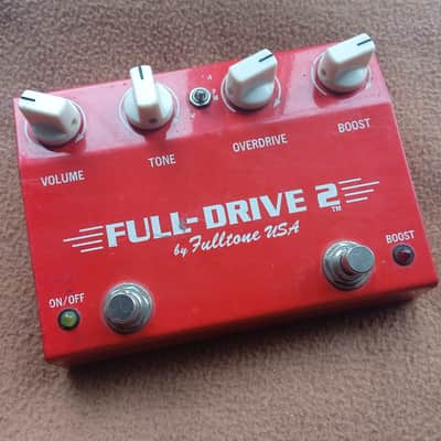 #222 Fulltone Full Drive 2 CS , Limited Red , signed by M. Fuller image 1