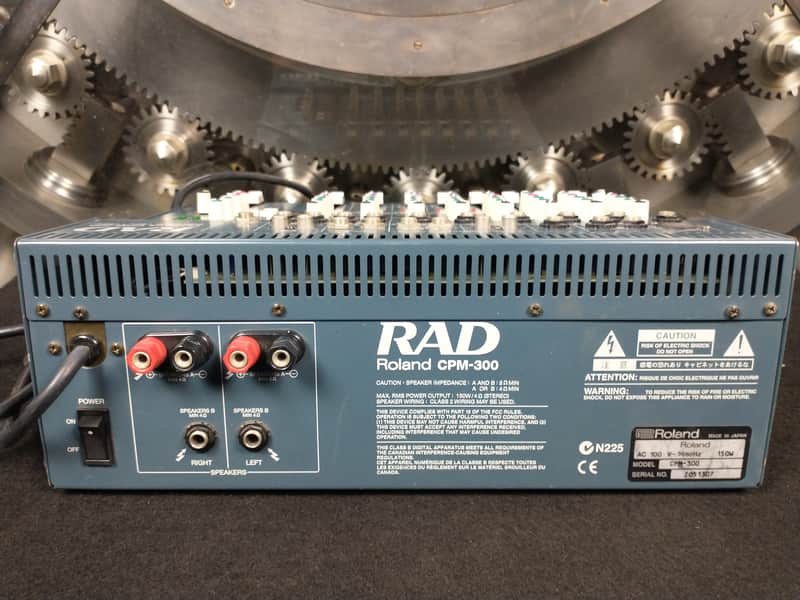Roland CPM-300 RAD 10 Channel 300 Watts Powered Mixer | Reverb