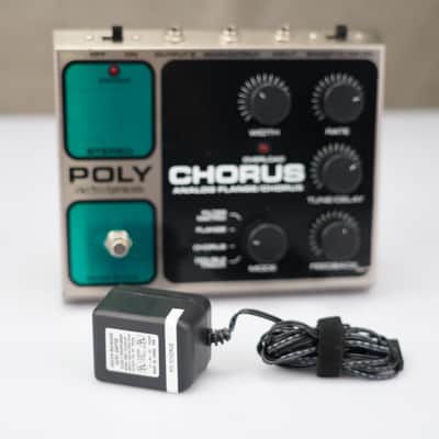 Electro-Harmonix Poly Chorus Analog Flange / Chorus Effects Pedal #58810 image 20