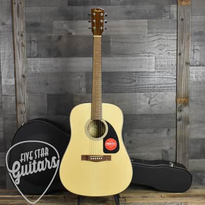 Mint Fender CD-60 Dreadnought V3 - Natural Gloss with Hard Shell Case image 9