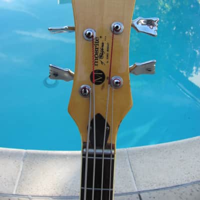 Mosrite Ventures Bass 1971 Black image 8