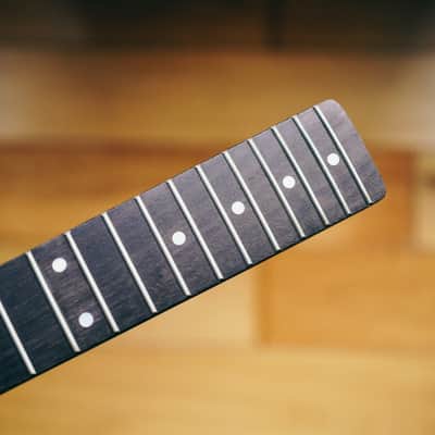 Telecaster Neck – Roasted Maple & Rosewood | Unfinished | 21 Frets | Bone Nut image 11