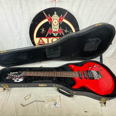 Hamer USA SS1 ss 1 Steve Stevens Signature Guitar with Case 1984 - Red image 1