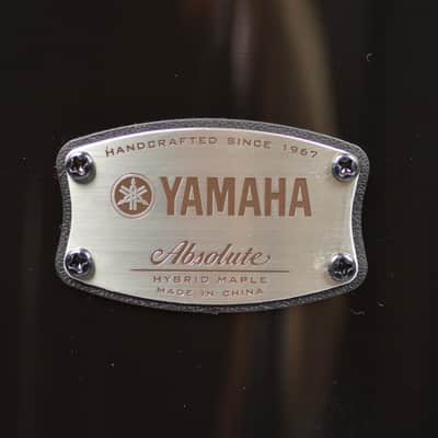 Yamaha Absolute Maple Hybrid Tom 8X7in - Solid Black image 4