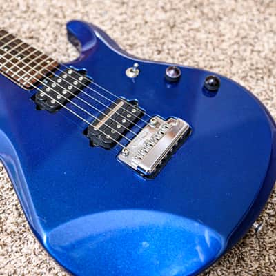 Ernie Ball Music Man JP6 2006 Blue image 5